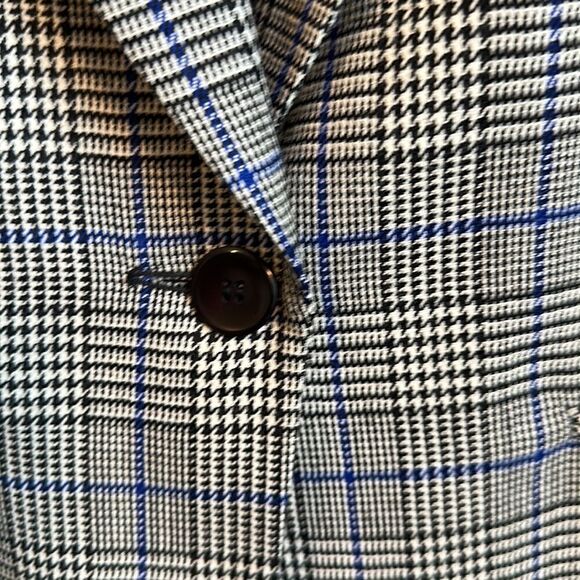 Pendleton VTG Virgin Wool Plaid Blazer 12P - Picture 4 of 9